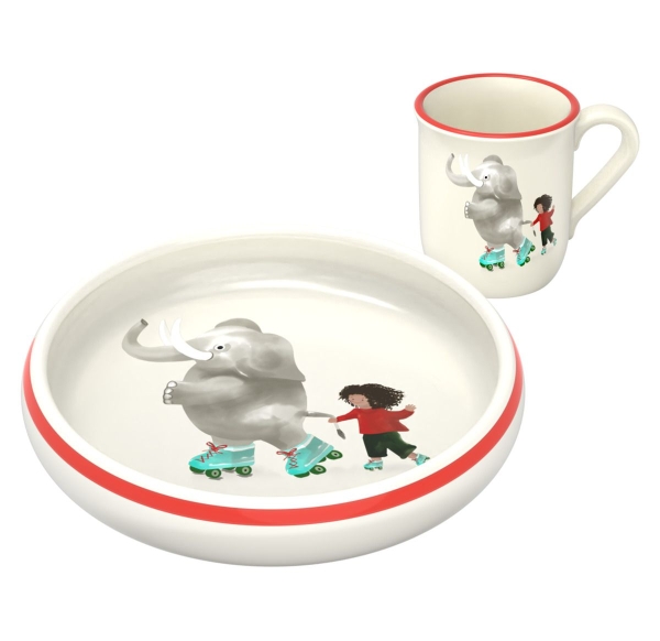 Kinderset Elefant mit Kind